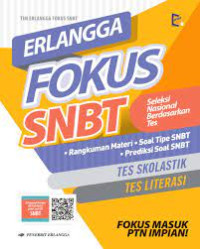 Image of Erlangga fokus SNBT