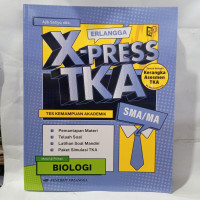 Image of Erlangga X-PRESS TKA SMA/MA Biologi