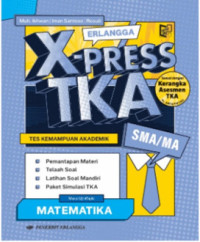 Image of Erlangga X-PRESS TKA SMA/MA Matematika
