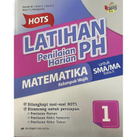 Image of HOTS: latihan penilaian harian matematika SMA/MA kelas X kelompok wajib