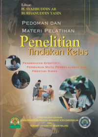 Image of Pedoman dan materi pelatihan penelitian  tindakan kelas